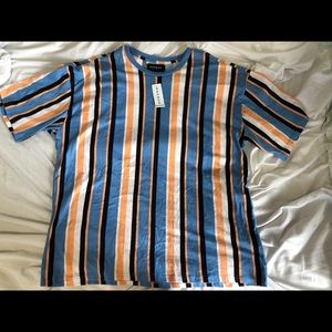 NWT pacsun XL mens striped shirt
